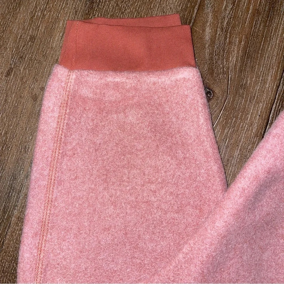 Feat Thick Cozy BlanketBlend Cayenne Jogger Sweatpants Tapered Salmon - Picture 4 of 8